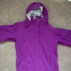 Women’s Purple Marmot Membrain Rain Jacket